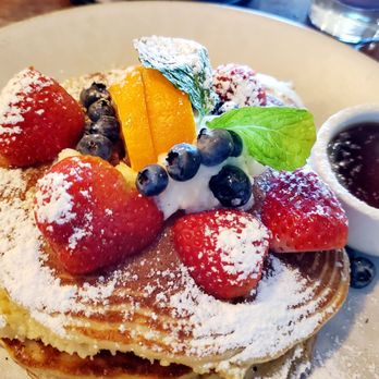 Surisan - lemon ricotta pancakes. Couldn't get enough of this. - Korean Near Me - San Francisco, California Surisan - lemon ricotta pancakes. Couldn't get enough of this. - Korean Near Me - San Francisco, California