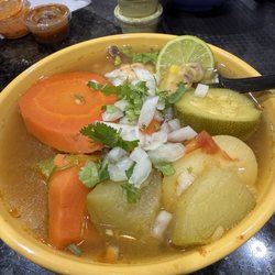 La mexicana Supermercado - Chicken soup! Should be called carrot soup