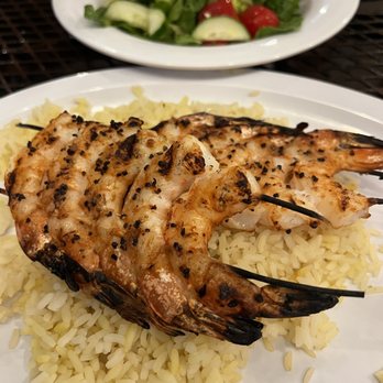 Wahoo Seafood Grill - Grilled shrimp and rice - Seafood Near Me - Gainesville, Florida