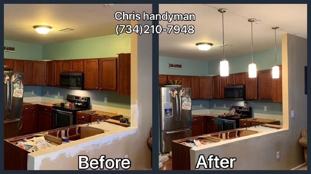 Slide of Chris Handyman, Plumber & Electrician