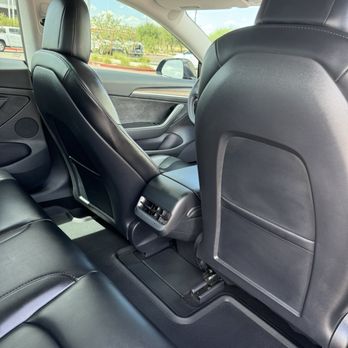 Clean Mobile - Interior detail Tesla Model 3 - Auto Detailing Near Me