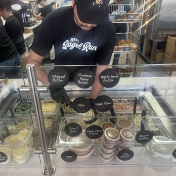 Jeff's Bagel Run - Spread station - Coffee & Tea Near Me - Houston, Texas