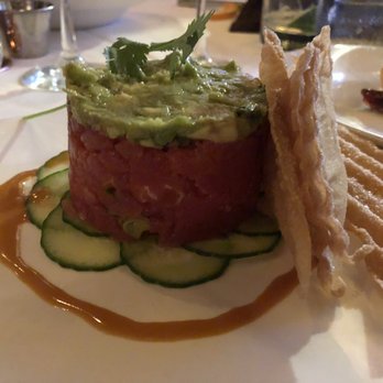 Bayside Restaurant - Tuna tartare - very bland and no flavor - New American Near Me - Newport Beach, California