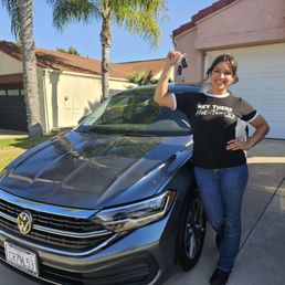 Daughter's new car! Daughter's new car!