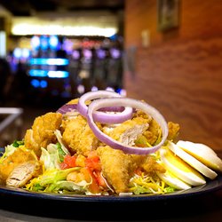 Fork Cafe - Crispy Chicken Tender Salad