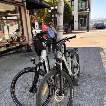 The Pedaler Cycling Tours - Our wheels for the day. - Bike Rentals Near Me - Victoria, British Columbia