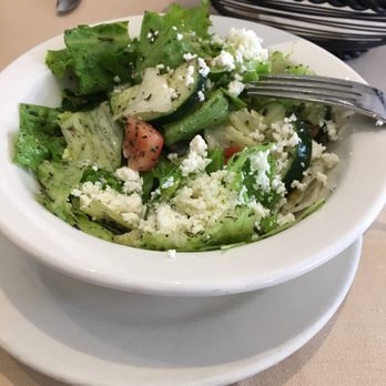 Byblos Restaurant - House salad with feta cheese! Amazing dressing, just right. - Lebanese Near Me - Norwood, Massachusetts Byblos Restaurant - House salad with feta cheese! Amazing dressing, just right. - Lebanese Near Me - Norwood, Massachusetts