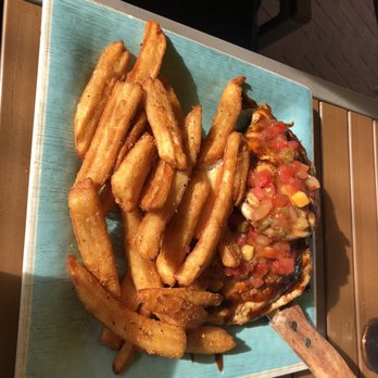 Blue Pointe Bar and Grill - Curry chicken with French Fries - Bars Near Me - Tequesta, Florida Blue Pointe Bar and Grill - Curry chicken with French Fries - Bars Near Me - Tequesta, Florida