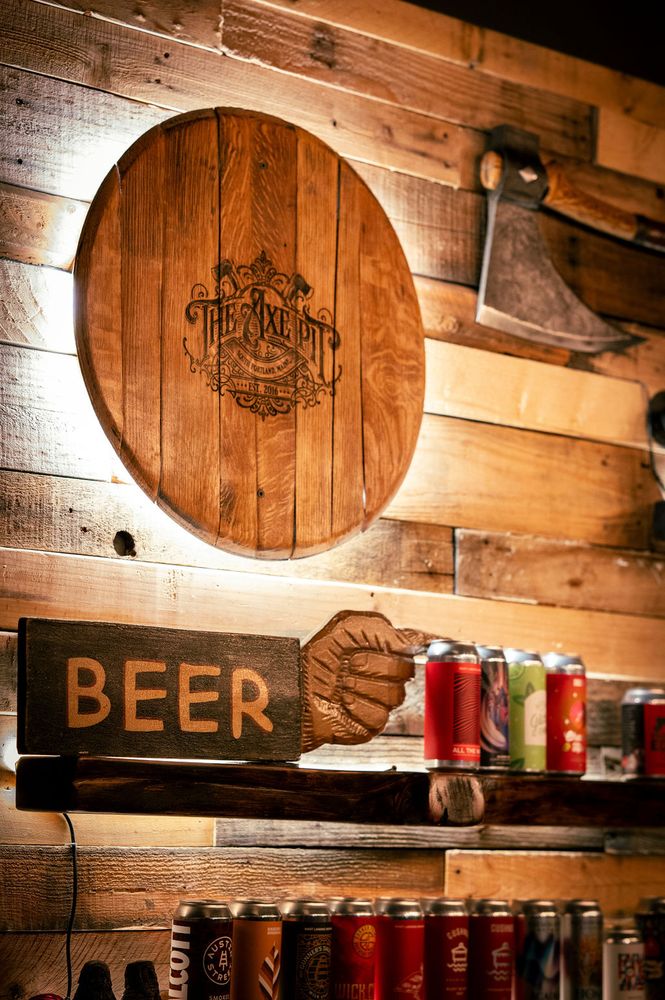 The Axe Pit - wedding in South Portland, ME