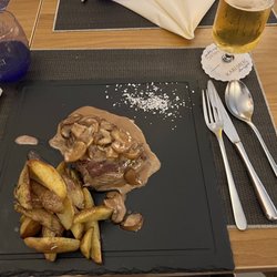 Osteria da Giusy - Steak with Porto wine sauce