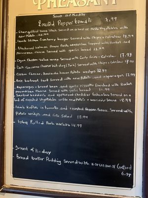 Menu photo 2 The Pheasant Restaurant Hillingdon, XGL
