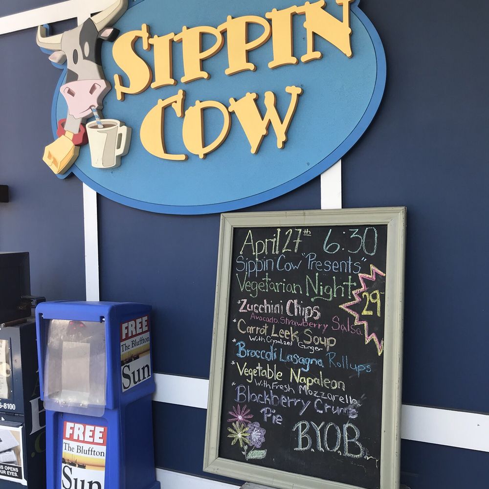 Sippin Cow - American Near Me - Bluffton, South Carolina Sippin Cow - American Near Me - Bluffton, South Carolina