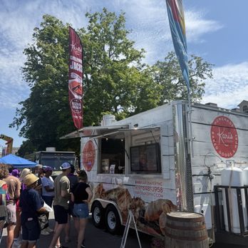The Cheerwine Festival - They served a Cheerwine Jack. Think Cherry turnover with Cheerwine flavored icing - Festivals Near Me