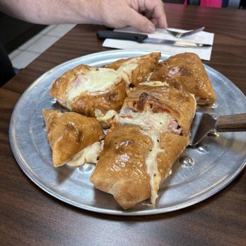 Wild Willy's - Small calzone with ham. - Pizza Near Me - Van Wert, Ohio