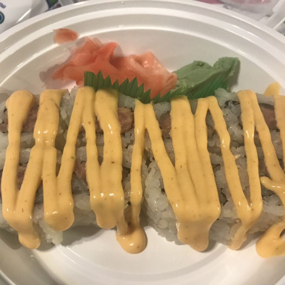 Spicy Tuna roll was excellent. Ordered through Omni and it arrived in perfect shape! Spicy Tuna roll was excellent. Ordered through Omni and it arrived in perfect shape!