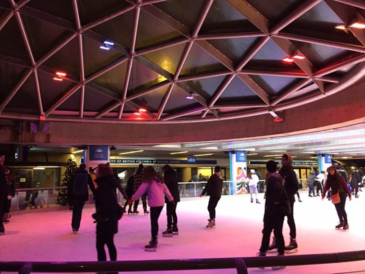 Robson Square Ice Rink by null