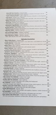 Menu photo 2 Alys' Restaurant La Veta, CO