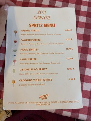 Menu photo 1 Lou Cantou Paris, 75 Menu photo 1 Lou Cantou Paris, 75