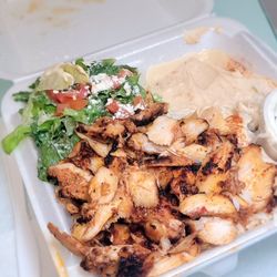 Sam's Greek & Lebanese - Chicken Shawarma combo plate