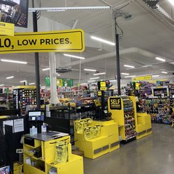 Dollar General - Self check out. Tons of items to choose from!