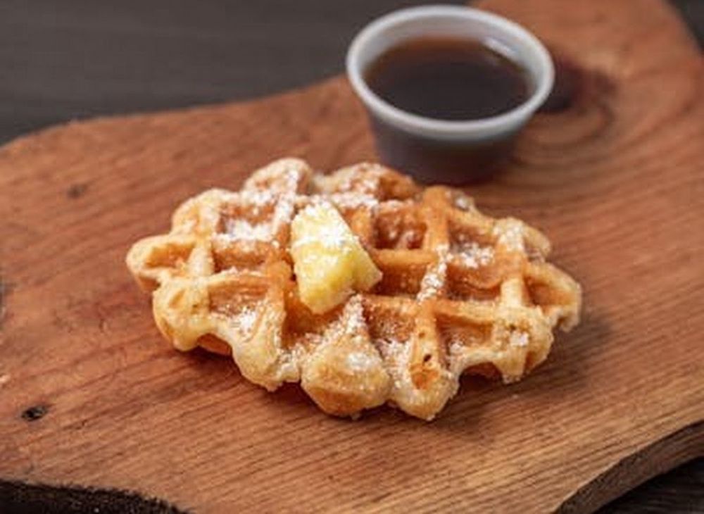 Food from Rooster’s Chicken & Waffles