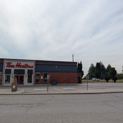 Cafe with drive-thru