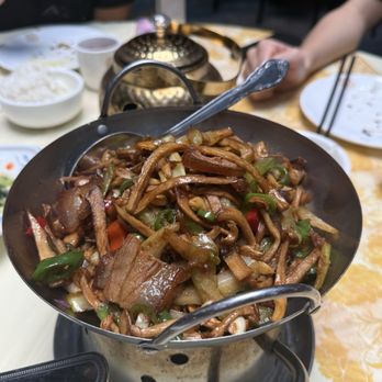 Jade Xiang Yue - mushroom & pork dish - Chinese Near Me - Cupertino, California Jade Xiang Yue - mushroom & pork dish - Chinese Near Me - Cupertino, California