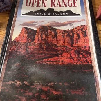 Open Range Grill and Tavern - Cute menu - American Near Me - Sedona, Arizona Open Range Grill and Tavern - Cute menu - American Near Me - Sedona, Arizona