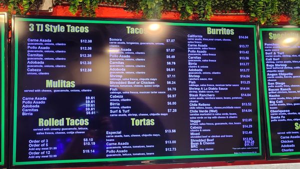 Menu photo 1 Panchos Authentic Mexican Grill Chula Vista, CA Menu photo 1 Panchos Authentic Mexican Grill Chula Vista, CA