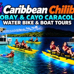 Caribbean Chiliboats - Caribbean Chiliboats Water Bike and Boat Tours to Cayo Caracoles and La Parguera Bioluminescent Bay.