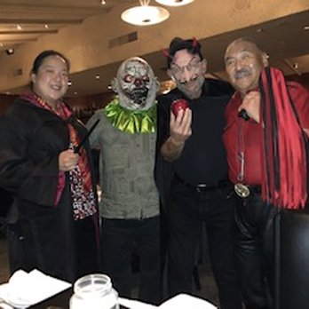 Dal Rae Restaurant - Halloween at Dal Rae Revelers: Creepy Yelpers Kim T., Ran C., Jim W., Gary I. - Steakhouses Near Me - Pico Rivera, California