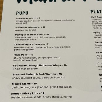 Mahi’ai Table - Cocktail Bars Near Me - Kapolei, Hawaii Mahi’ai Table - Cocktail Bars Near Me - Kapolei, Hawaii