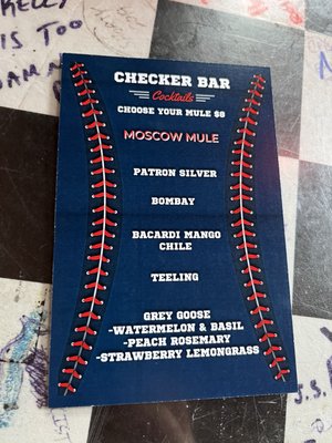 Menu photo 2 Checker Bar Detroit, MI Menu photo 2 Checker Bar Detroit, MI