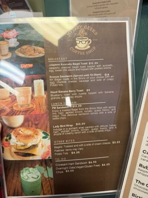 Menu photo 4 Jittery Geeks Bakersfield, CA