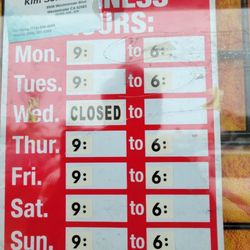 Kim Son Music & Gifts - Business hours
