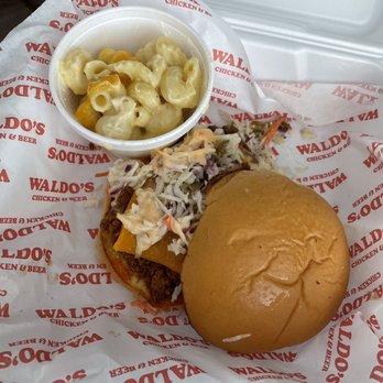 Waldo's Chicken & Beer - Spicy chicken sandy and Mac and cheese - Chicken Shop Near Me - Nashville, Tennessee Waldo's Chicken & Beer - Spicy chicken sandy and Mac and cheese - Chicken Shop Near Me - Nashville, Tennessee