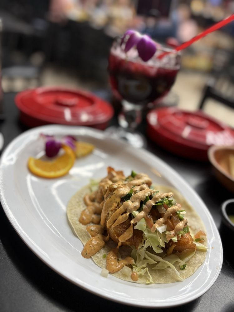 Food from El Tesoro Mazatlan