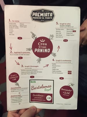 Menu photo 3 Premiata Panineria al Pigneto Rome, RM