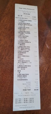Menu photo 1 Vege Valley  San Gabriel, CA