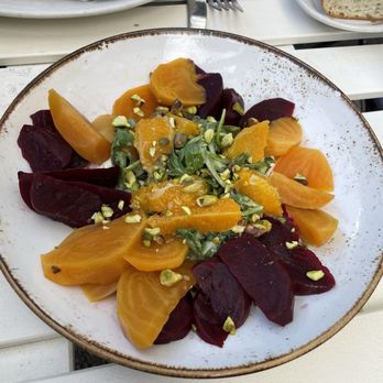 Oddfellows Cafe & Bar - Beet salad with orange segments and a whipped feta with pistachios. Super refreshing and light! - Breakfast & Brunch Near Me - Seattle, Washington Oddfellows Cafe & Bar - Beet salad with orange segments and a whipped feta with pistachios. Super refreshing and light! - Breakfast & Brunch Near Me - Seattle, Washington