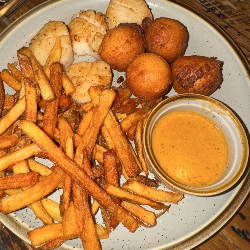 Sundae Cafe - Scallops and Hushpuppies - Seafood Near Me - Tybee Island, Georgia Sundae Cafe - Scallops and Hushpuppies - Seafood Near Me - Tybee Island, Georgia