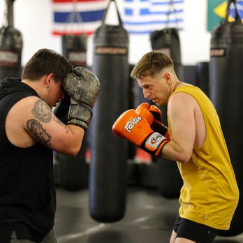 Ultimate Combat Training Center - Couple of gentlemen squaring up to demonstrate their boxing skills. - Martial Arts Near Me - Holladay, Utah Ultimate Combat Training Center - Couple of gentlemen squaring up to demonstrate their boxing skills. - Martial Arts Near Me - Holladay, Utah