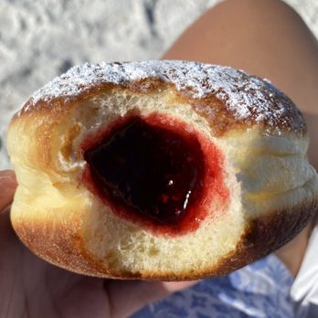 Cafe de Paris Bakery - Jelly filled beignet - Bakeries Near Me - Indian Rocks Beach, Florida Cafe de Paris Bakery - Jelly filled beignet - Bakeries Near Me - Indian Rocks Beach, Florida