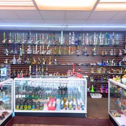 Tobacco Hut - Glass section