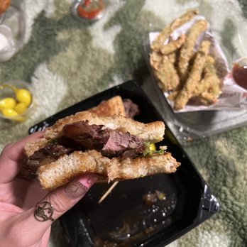 Habit Burger & Grill - Tenderloin Steak Sandwich, no tomato - Burgers Near Me - Oakland, California