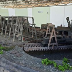 Just Trains - Old model railroad pieces