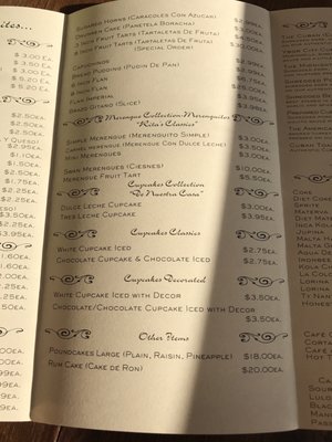 Menu photo 7 International Bakery Cuban Dulceria Carrollton, TX