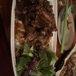 Chicken and beef Chicken Combo Teriyaki