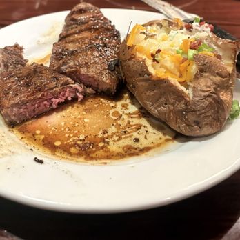 LongHorn Steakhouse - New York Strip w/ Loaded Baked Potato - Steakhouses Near Me - Laurel, Maryland