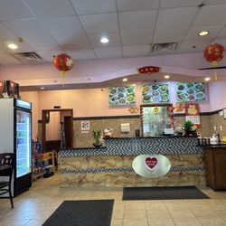 New York Lovers Chinese Restaurant - Great for takeout, back open for dine in service also. Just a great tables and chairs. Very small space, holds 14-16 people.